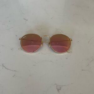 Rayban Round Flat Lenses